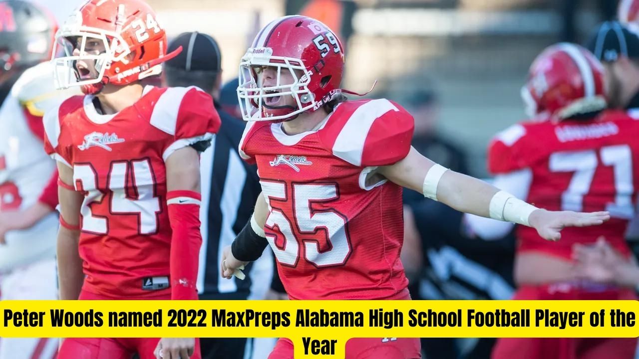 Peter Woods named 2022 MaxPreps Alabama High School Football Player of the Year