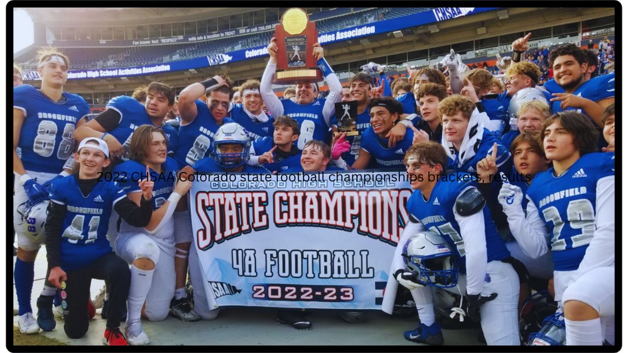2022 CHSAA Colorado state football championships brackets, results